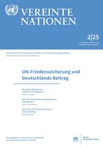 Deutsche Blauhelme: reaktiv und risikoavers