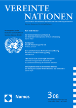 Die Vereinten Nationen und Sudan (I)