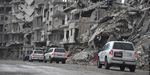 UN-Fahrzeuge in Homs Eine Nachkriegsordnung mit oder ohne die UN?